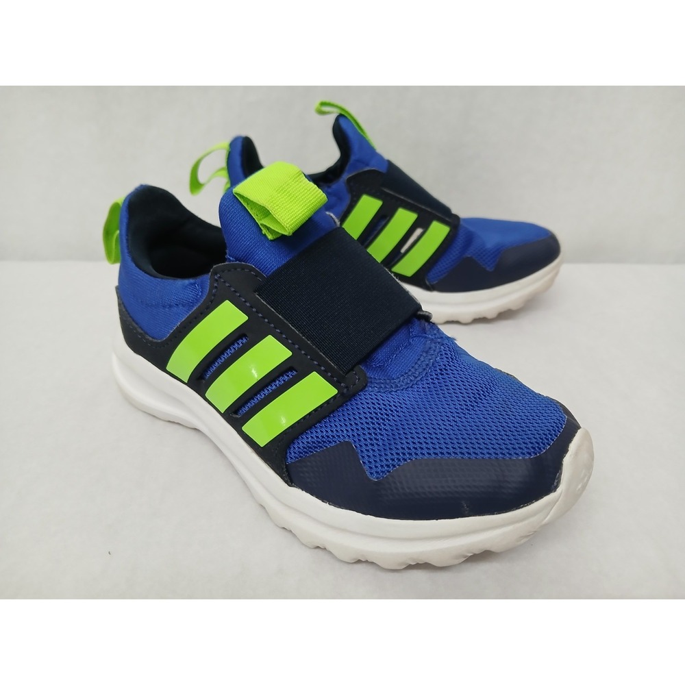 Adidas Toddler Activeride 2.0 Running Shoes HP6037 Ink Sour Green Blue Sz 11.5